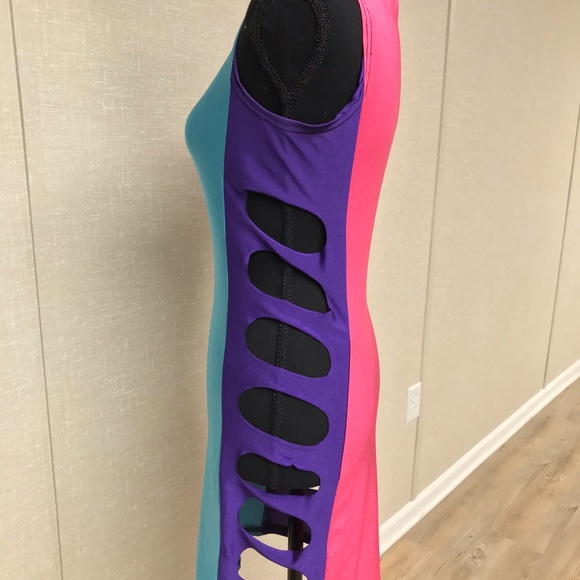 AMI CLUBWEAR SEXY RAVE DRESS - Picture 4 of 8